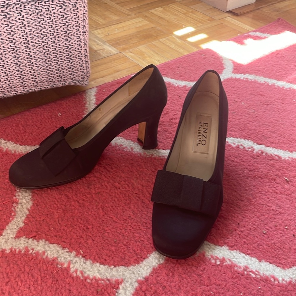 Enzo Angiolini black heels.